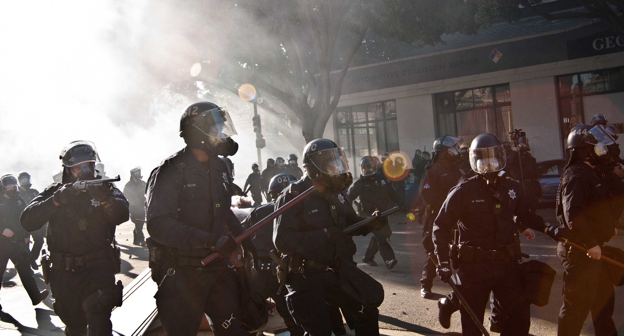 Police Tear Gas