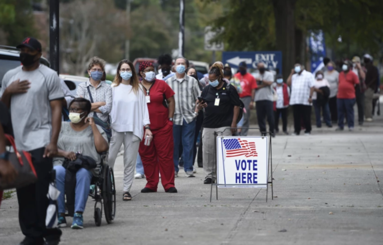 Long voting lines