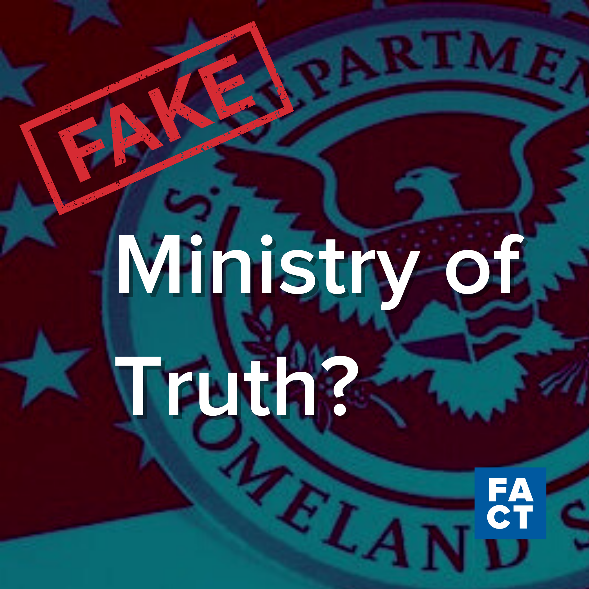 The Ministry of Truth is the Latest False Flag