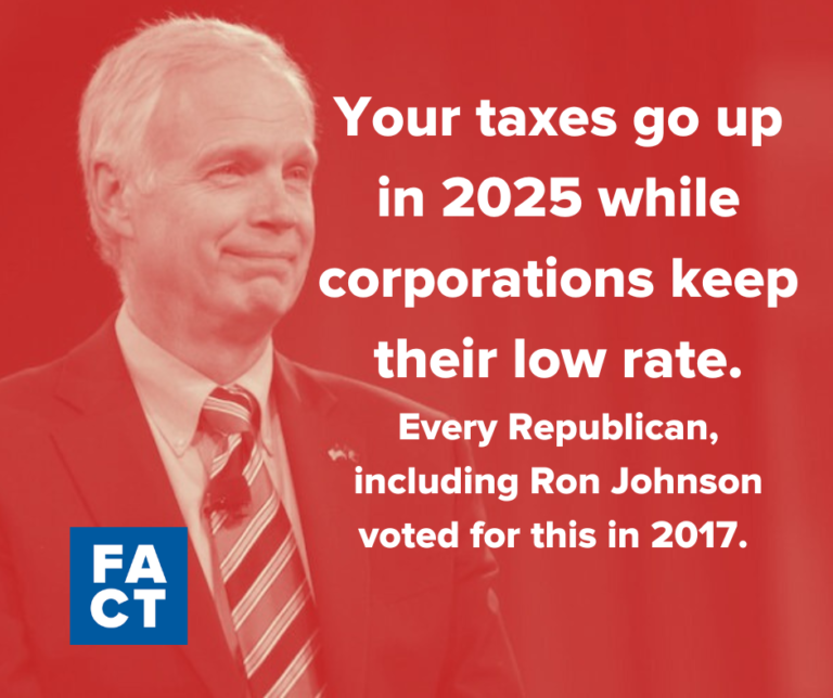 Ron Johnson Raised Taxes