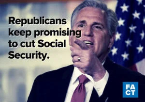 Kevin McCarthy wants to cut Social Security benefits