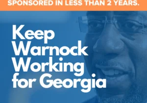 Raphael Warnock is Working for Georgia
