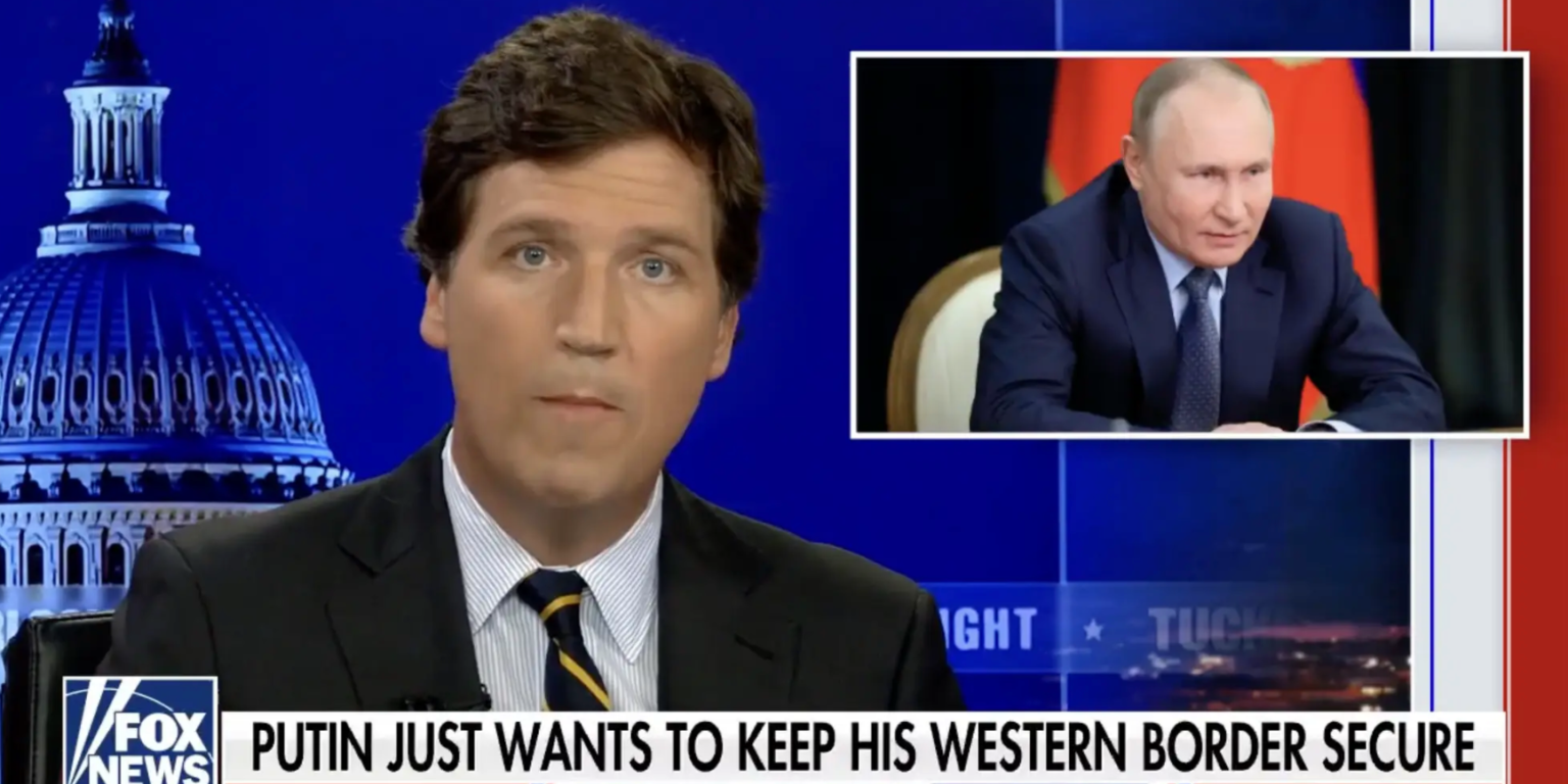 Tucker Carlson Defending Putin on Fox News