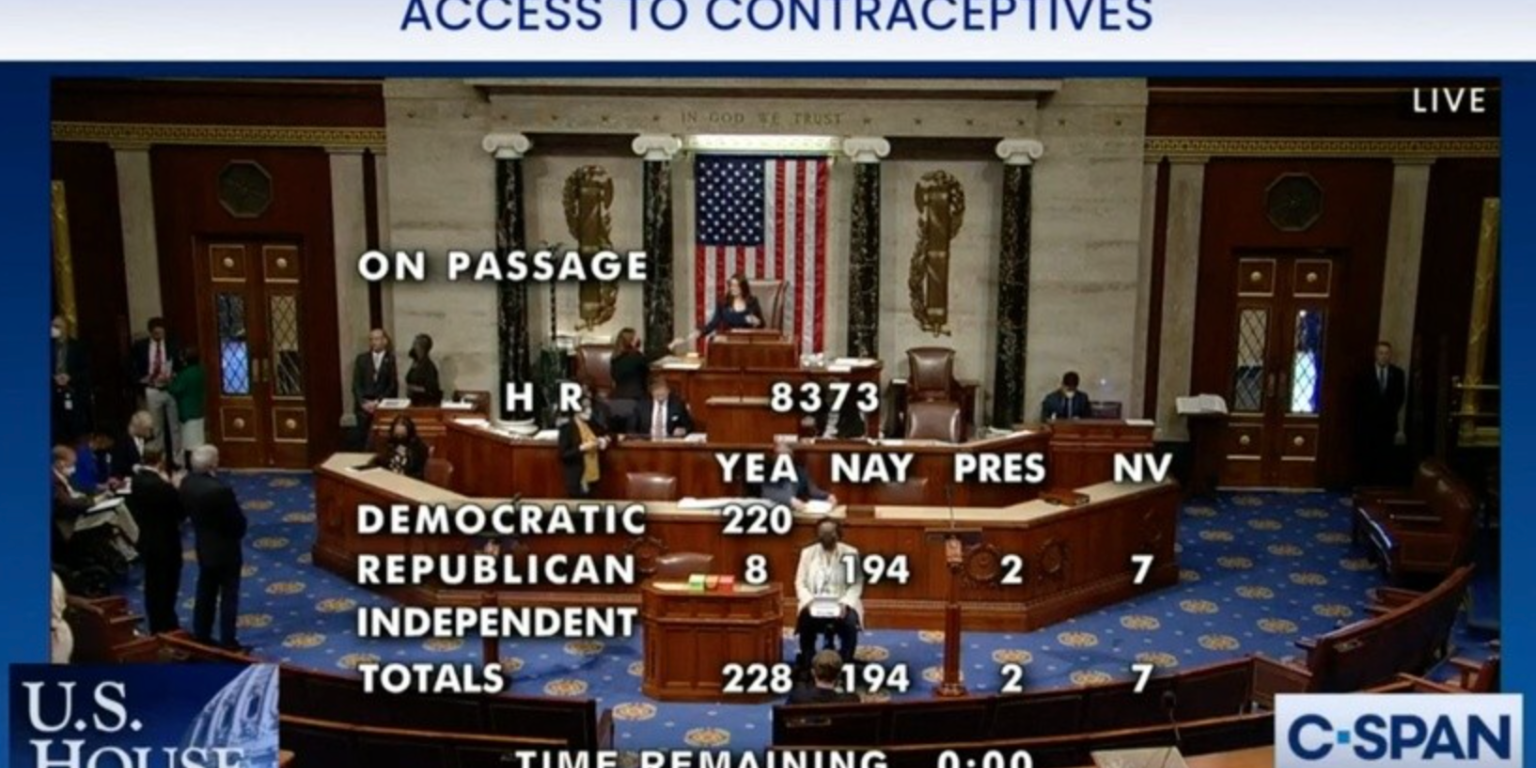 Republicans Vote Against Birth Control