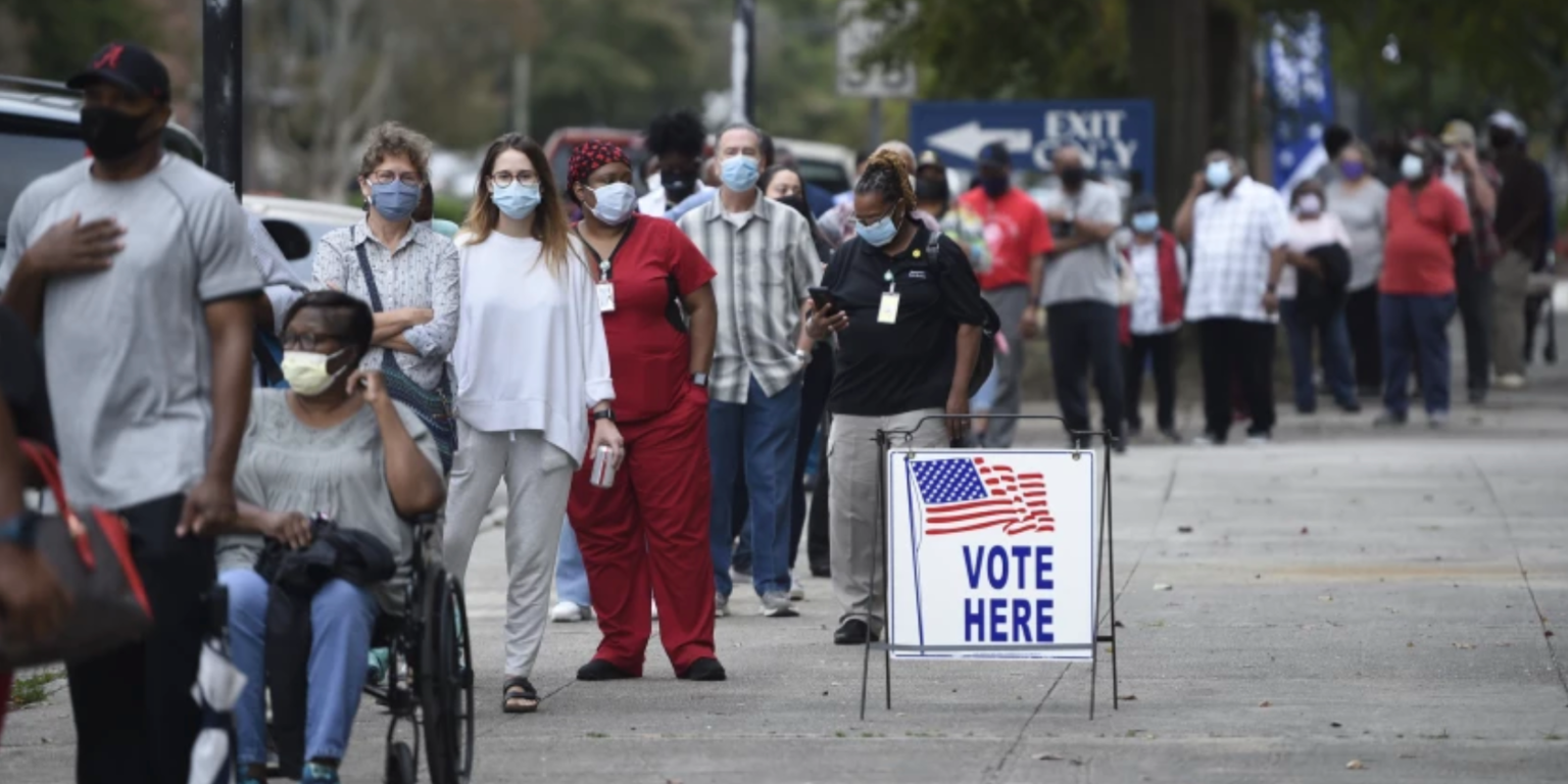 Long voting lines